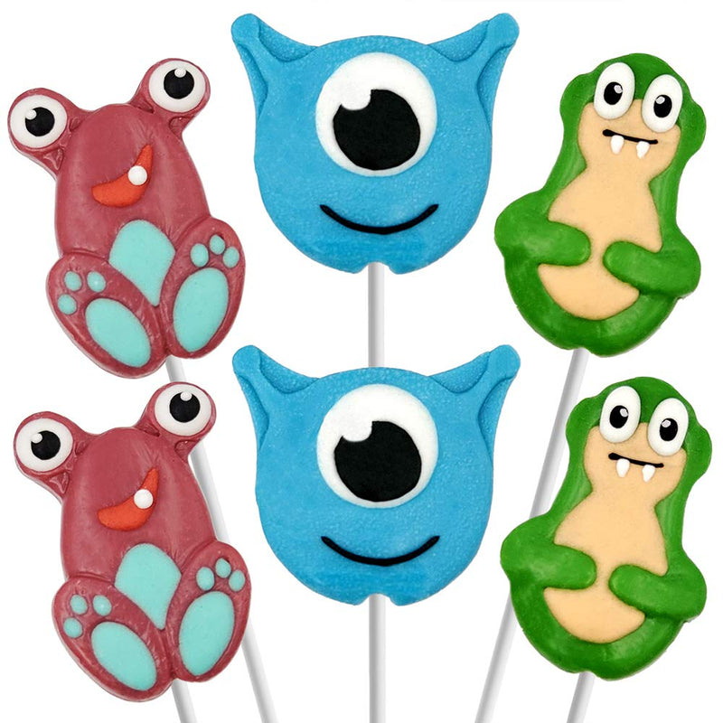 Monster EyeBall Alien Cyclops Candy Lollipops Sucker Party Fun Assorte ...