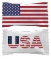 Patriotic Flag USA Butter Mints, Individually Wrapped