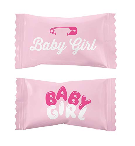 Baby Girl Butter Mints, Individually Wrapped