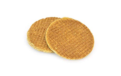 Stroopwafels Stand up bags - 10 per bag - Non GMO - Baked in Holland - 14.1 Oz