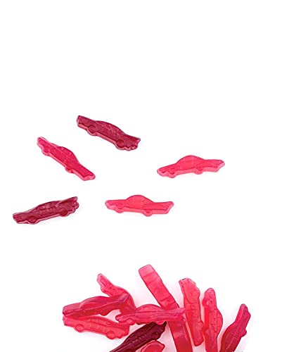 Pink Cadillac Candy, Strawberry, Cherry, and Blackcurrant Candies