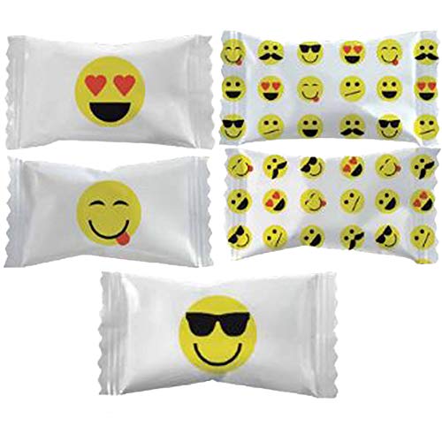 Cool Smile Emoji Butter Mints, Individually Wrapped