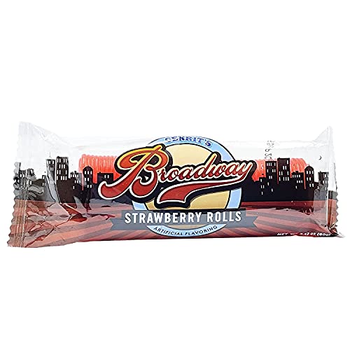 Strawberry Licorice Rolls, Individually Wrapped