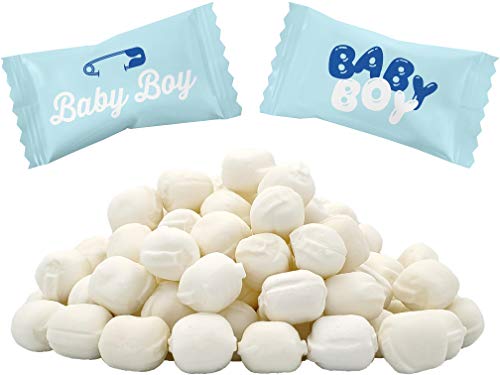 Baby Boy Butter Mints, Individually Wrapped