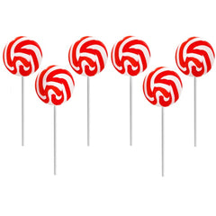 Swirls Lollipop, Assorted Variety Mix, Mixed Fruit Flavor, Individually Wrapped