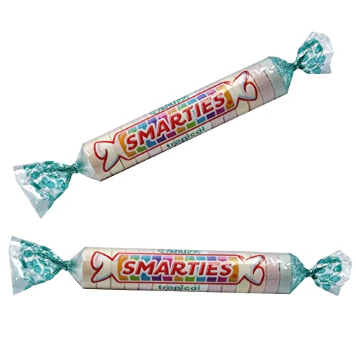 Smarties Hard Candy Roll, Assorted Flavors, Individually Wrapped