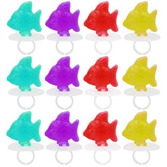 Color Fish Ring Suckers Candy