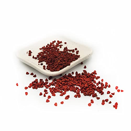 Whole Annatto, Non-GMO, Sweet And Musky-Flavored Red Achiote Seeds With Peppery Flavor, Freshly Packed in Resealable Bag 8oz