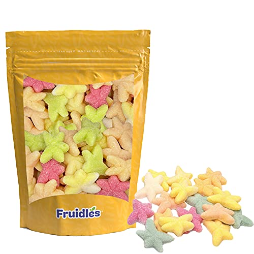 Sour Gummy Star Candies - Assorted Colors -The Perfect Treat for Birthdays, Parties, Events, and much more - Sold by the Pound