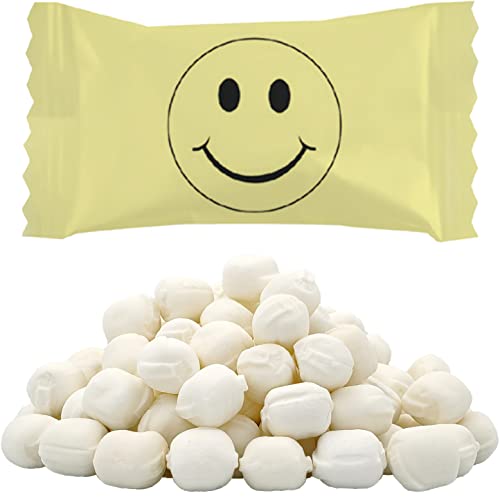 Smile Face Butter Mints, Individually Wrapped