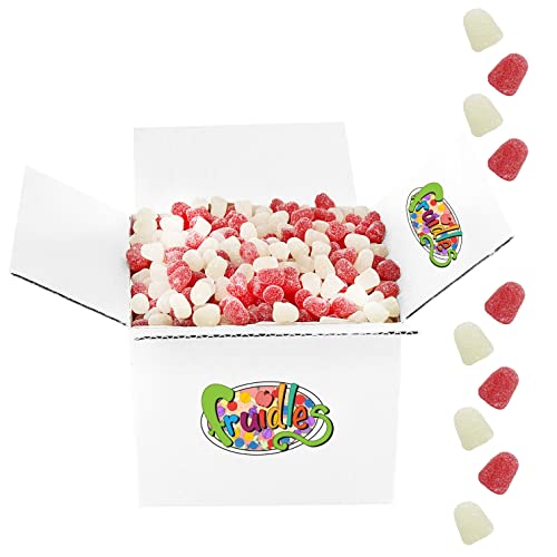 Valentine's JuJu Jelly Drops, Delicious Cinnamon and Mint Gummy Candy, Gluten-Free, Fun and Festive Holiday Snacking, Party Favor