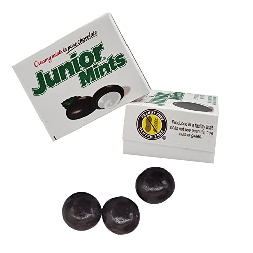 Creamy Junior Mint Candies Covered In Pure Chocolate