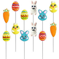 Happy Easter Rabbit Lollipops Suckers