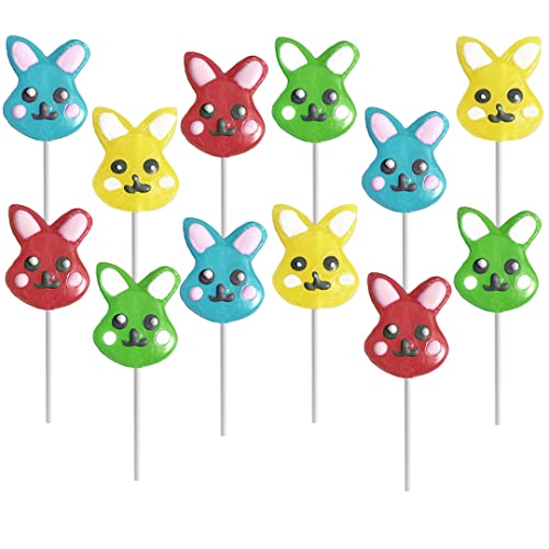 Happy Easter Rabbit Lollipops Suckers
