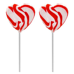 Swirl Lollipop Heart Design
