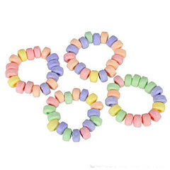 Stretchable Candy Bracelet, Multicolor Fruit-Flavored