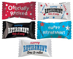 Happy Retirement Butter Mints, Individually Wrapped