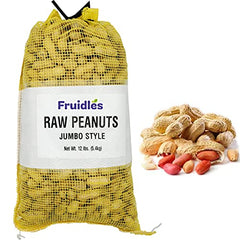 Raw Peanuts in Shell, 12LB Bag