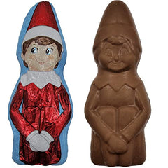 Large Christmas Chocolate Elf on the Shelf Holiday Treats, 3oz
