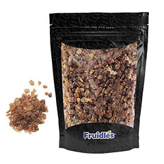 Natural Amber Rock Sugar For Tea and Coffee, Pure Cane Sugar Crystals, Dissolves Quickly, Resealable Bag