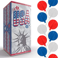 Patriotic USA Hard Candy, Kosher Certified, Approx. 50 Individually Wrapped