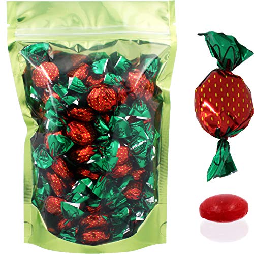 Filled Strawberry Buttons - Bulk Bag