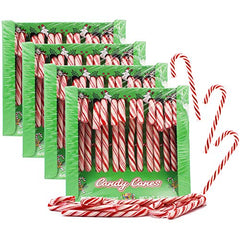 Christmas Candy Canes Suckers, Peppermint Flavor