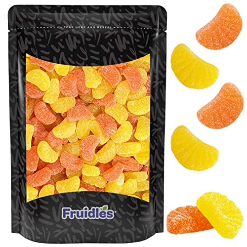 Orange Jelly Fruit Slices, Chewy Candy