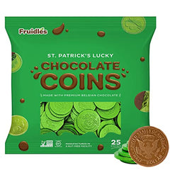 Saint Patrick's Day Chocolate Leprechaun Lucky Green Coins