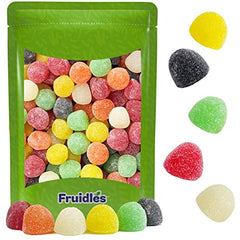 Multicolor Gum Drops, Delicious Gummy Jelly Candy, Gluten-Free, Fun and Festive Holiday Snacking, Party Favor