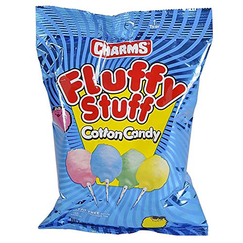 Cotton Candy Blue, Pink, Green, and Yellow, 3* 2.1oz Bag