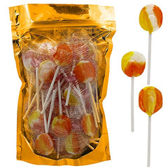 Halloween Candy Corn Lollipop Suckers Candy