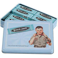 Black Jack (Blackjack) Gum Vintage Collectors Tin with BlackJack Gum