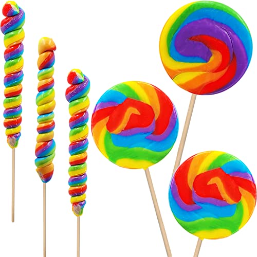 Lollipop Sticks: Rainbow