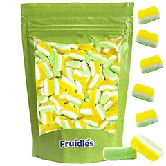 Pina Colada Gummy Slices Candy, Sugar Coated Fruit Flavored Gummies