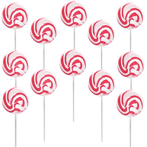 Swirls Lollipop, Assorted Variety Mix, Mixed Fruit Flavor, Individually Wrapped