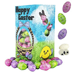 Easter Cookies & Cream Chocolate Eggs, 1 Pound