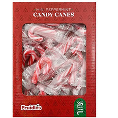 Christmas Candy Canes Mini's Suckers, Peppermint Flavor