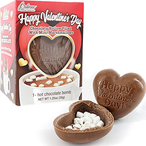 Valentine's Chocolate, Chocolaty Hallow (Heart Bomb - Marshmallow Filled, Single)