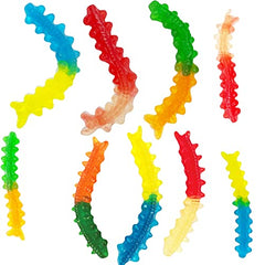 Gummi Centipedes Worms Candy, Fruit Flavored Gummies