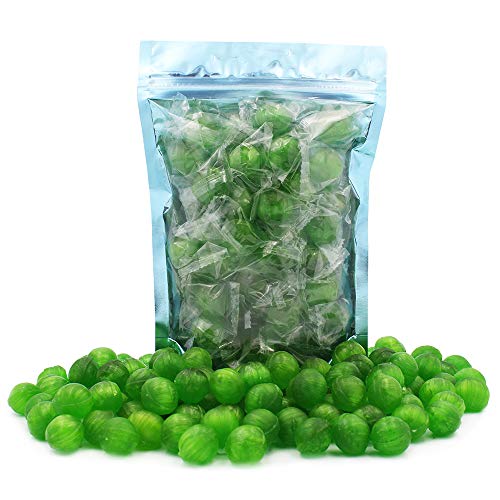 Wintergreen Candy Balls, Hard Candy Treats, Kosher Certified, Individually Wrapped