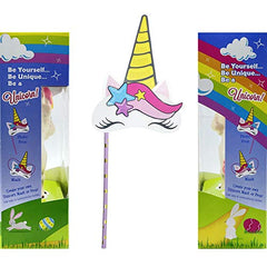 Magical Easter Unicorn Chocolate Treats Includes Unicorn Mask Prop, 7.5oz