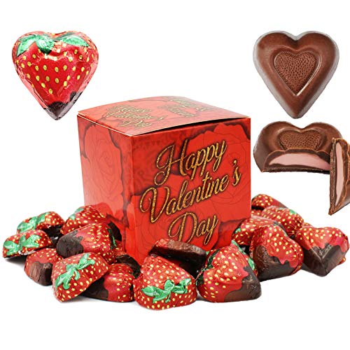 Valentine's Chocolate Hearts, Milk Creamy Chocolaty Hearts, Holiday Tr