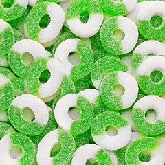 Apple Gummi Rings Candy, Fruit Flavored Gummies, 2 Pounds