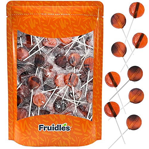 Halloween Lollipops Candy Corn Spooky Suckers Candy, 1 Pound