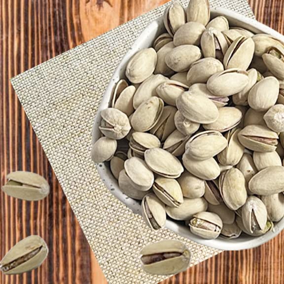 Pistachio Pedestal, Nut Bowl, Pistachio Shells